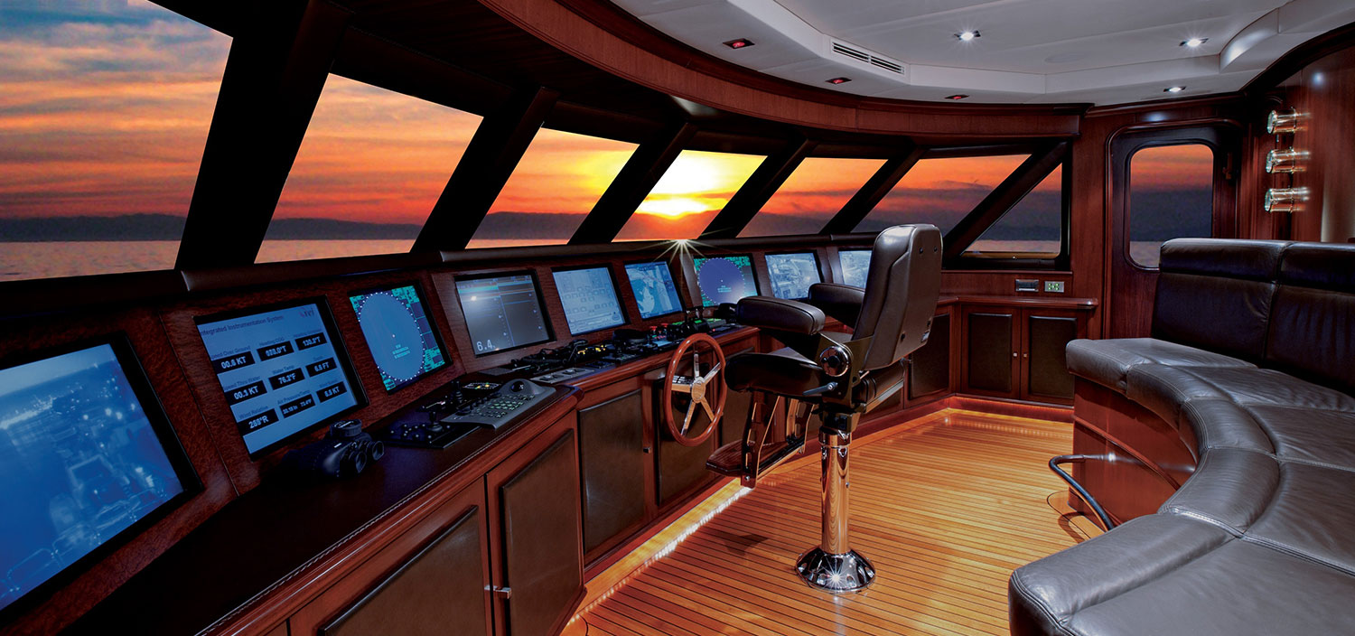Admire the view with a quality yacht management company